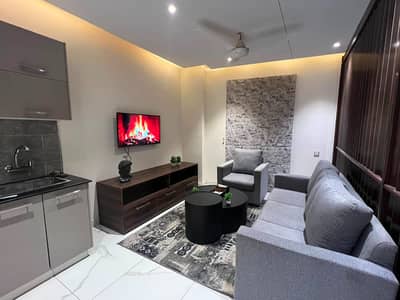 Furnished 1 Bed Apartment Available For Rent In Indigo Boutique Apartments Gulberg Lahore.