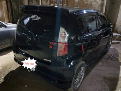 black beauty Passo Auto Full option contract # O333-3O23325