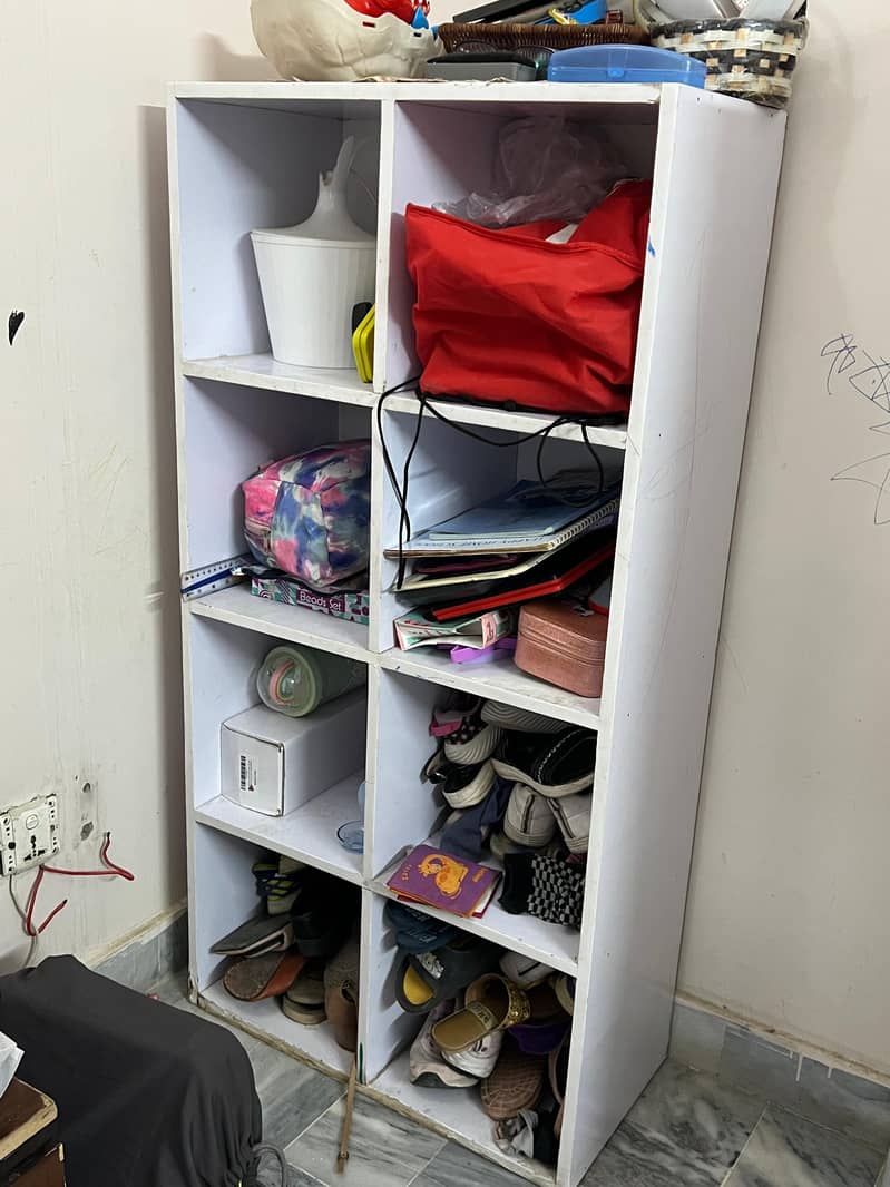 Bunk bed with storage rack 2
