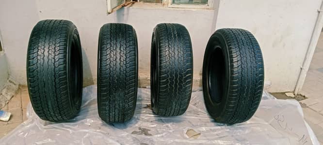Toyota Fortuner Original Dunlop Tyres