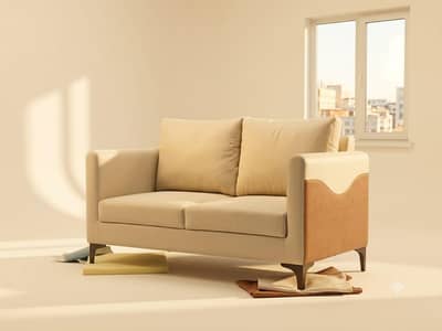 3,2,1 sofa silicon leather
