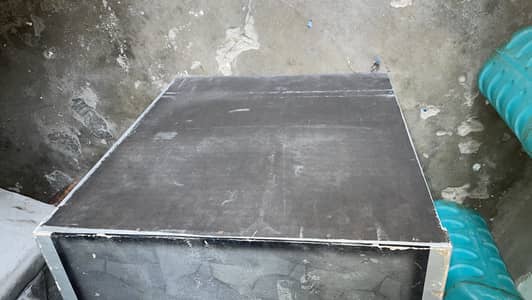 Bed with two sofa’s and two side tables for sale