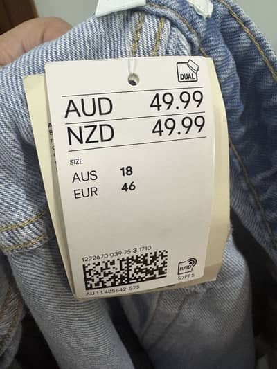 Brand New H&M High Waist Jeans | EUR 46 | Original $50 | Urgent Sale 