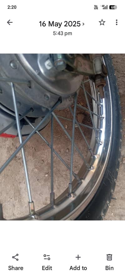 bike for urgent sale 2017 model CD 70 documents vagaira sab chijen