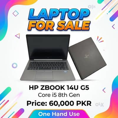HP ZBook 14u G5 Laptop For Sale