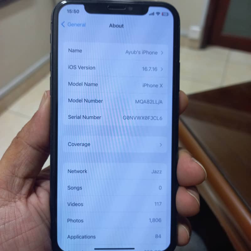 Apple iPhone X 5