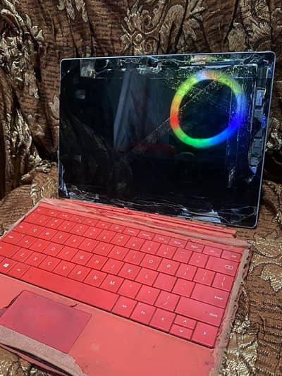 Microsoft tablet 3 pro surface only screen touch damage