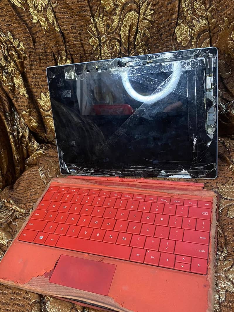 Microsoft tablet 3 pro surface only screen touch damage 1