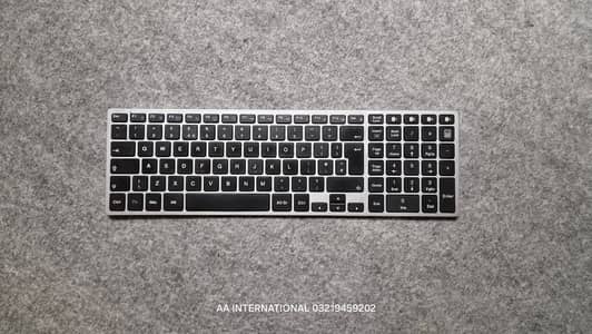 MULTI DEVICE BLUETOOTH KEYBOARD RECHARGABLE WIRELESS KEYBOARD