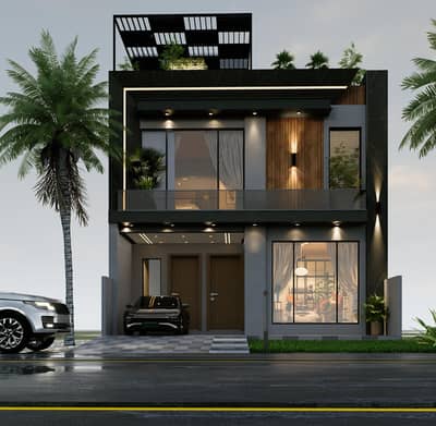 5 Marla Signature Luxury Villa for Sale in Etihad Town Phase 1 Lahore | Easy Installment Plan