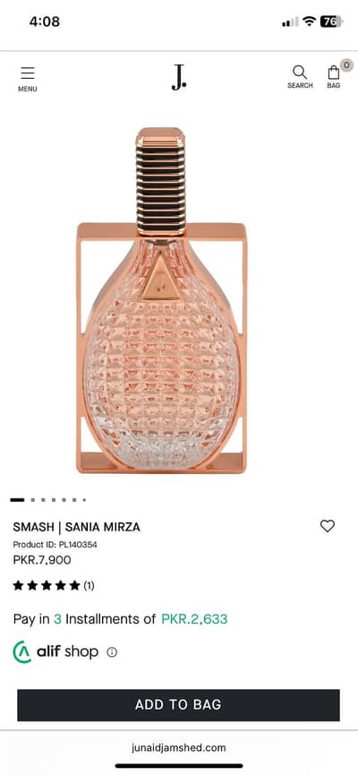 Smash by Sania MIRZA perfume