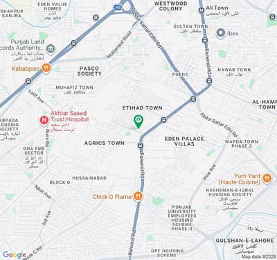 5 Marla Plot For Sale On 50 Feet Road In Etihad Town Phase 2 Lahore