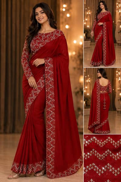 New Stiches Saree