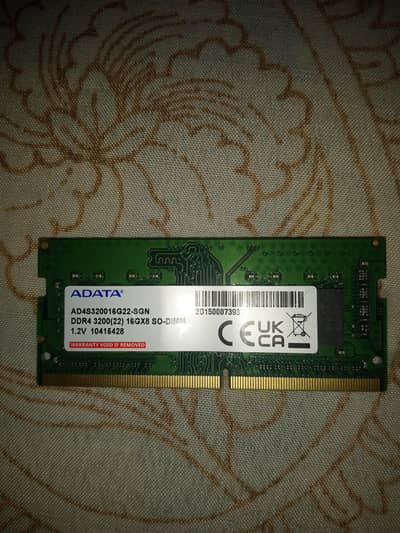 Adata 16GB DDR4 3200MHZ LAPTOP RAM
