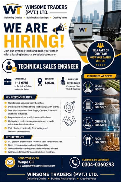 Sale/Technical Engineer