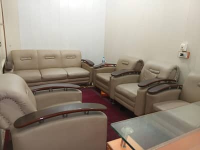 7 seater sofas one computer table one office table a