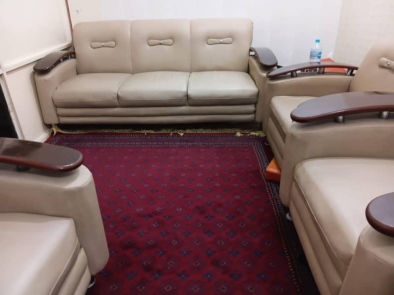 7 seater sofas one computer table one office table a 1