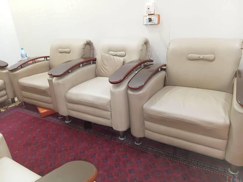 7 seater sofas one computer table one office table a 3