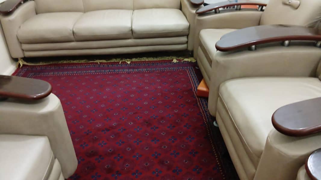 7 seater sofas one computer table one office table a 4