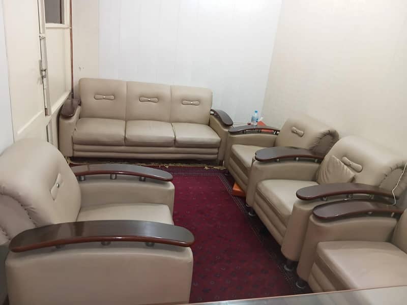 7 seater sofas one computer table one office table a 6