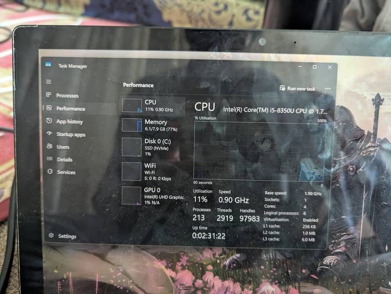 Microsoft surface 6 pro 2