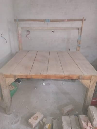 solid wood table
