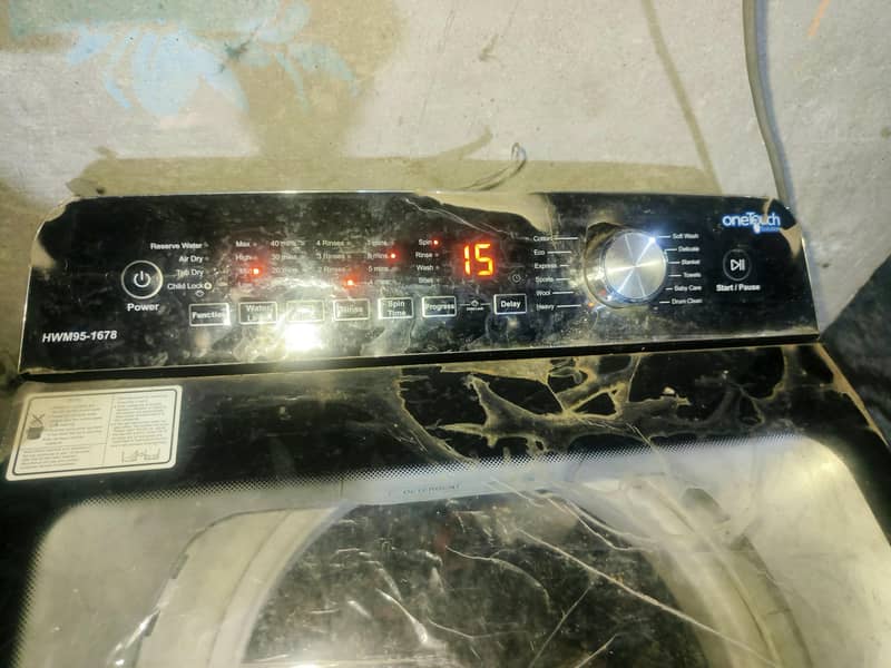 Haier Automatic Washing Machine 11