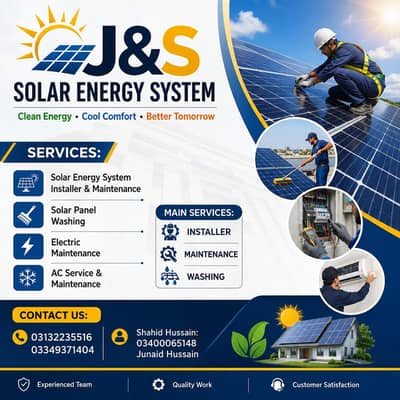 Solar panels service & cleaning expert staff available near you