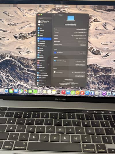 Macbook Pro 16 inch 2019 16 GB RAM 1 TB storage