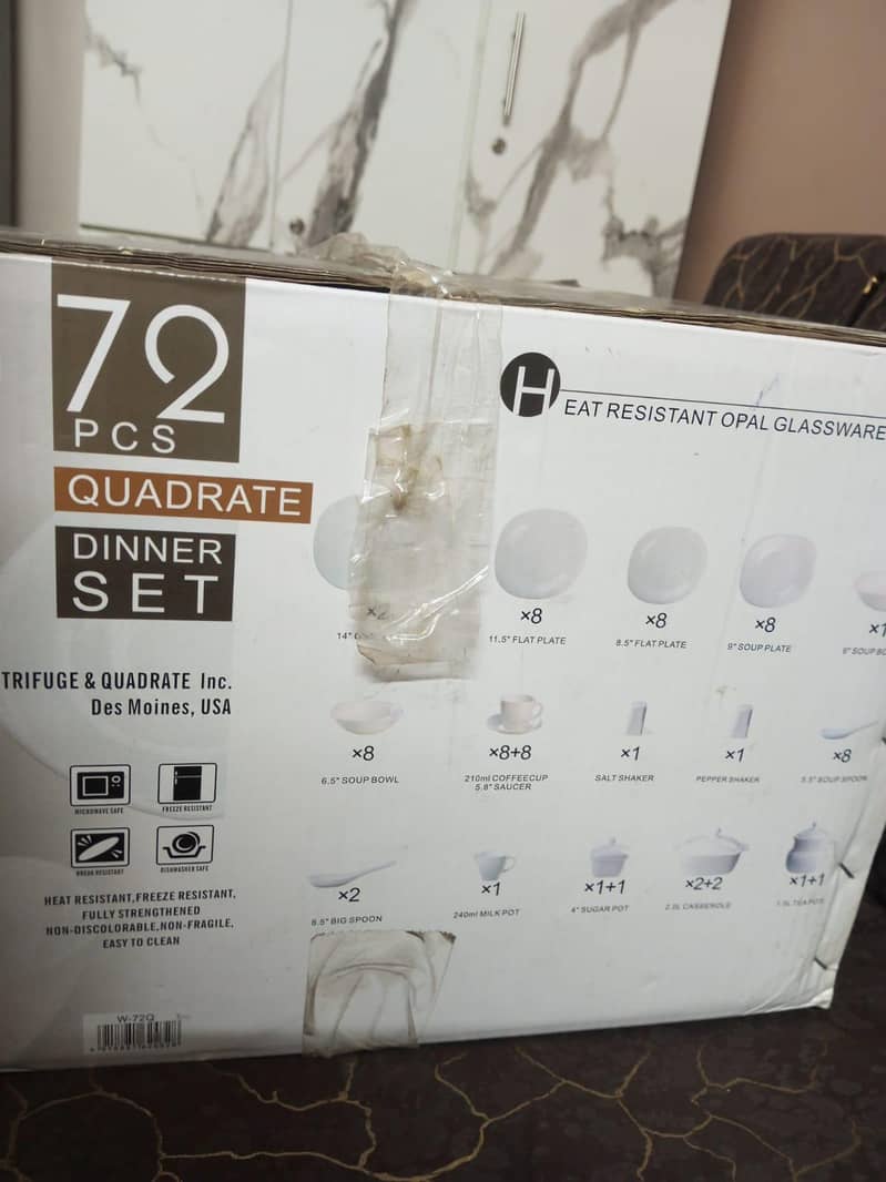Dinner Set 72 Pec 2