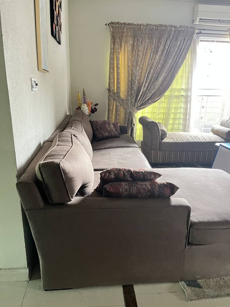 Interwood L shape Sofa 1
