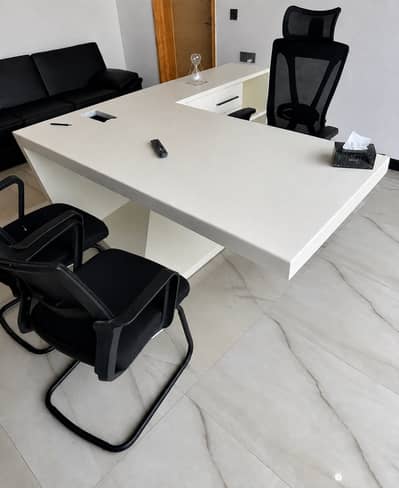 Premium Heavy Marble Executive Office Table