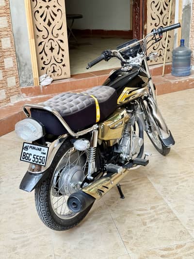 Honda CG 125 Gold Edition 2026 – Brand New Look | Premium Condition 