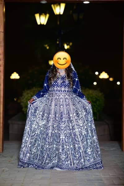 Bridal dress for walima