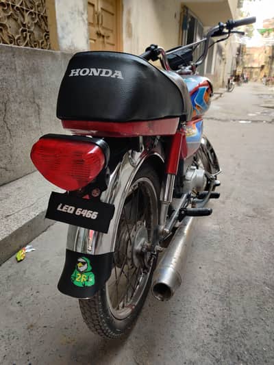 Honda 70 clear conditions