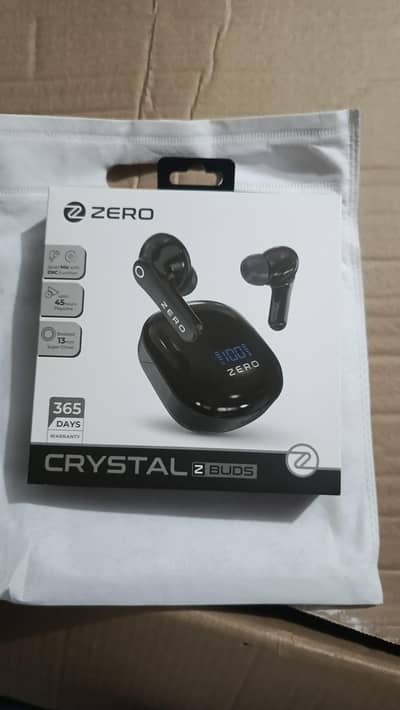 Crystal Earbuds | only box open | 1 year warranty