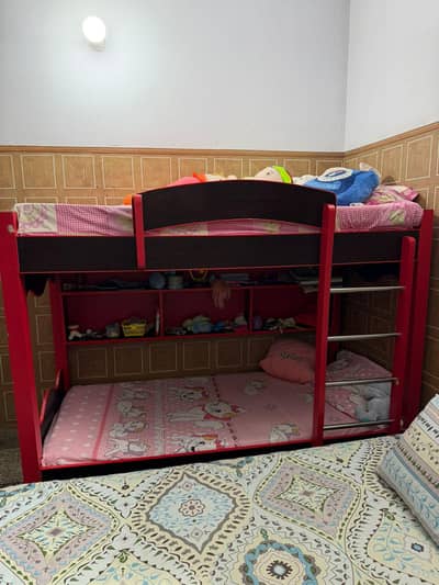 3 portion bunk bed