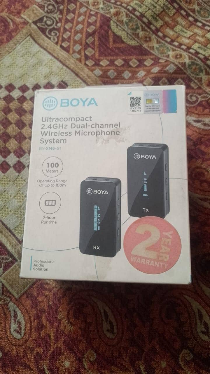 BOYA wireless charging mic 9