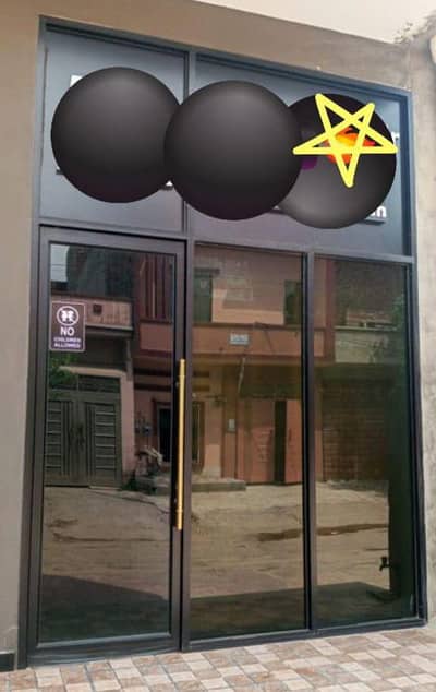 Commercial Aluminum Entrance Glass Door