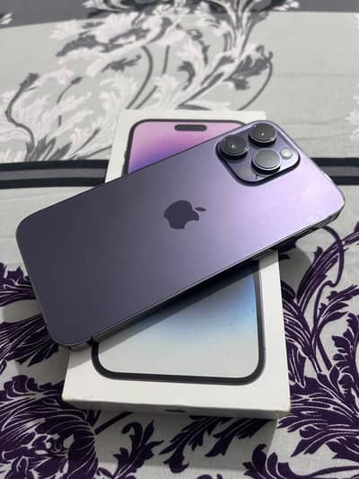 Apple iPhone 14 Pro Max 128GB PTA Approved Deep Purple