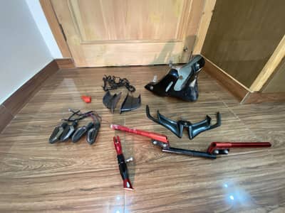 Modified parts for bike