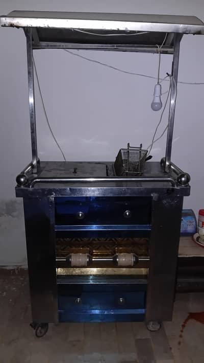Steel Fryer Counter