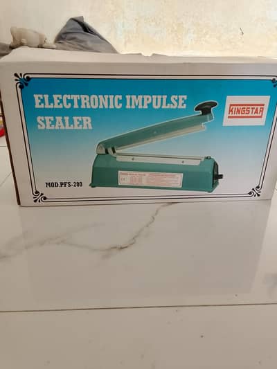 New KINGSTAR PFS-200 Heat Sealing Machine – 8 Inch