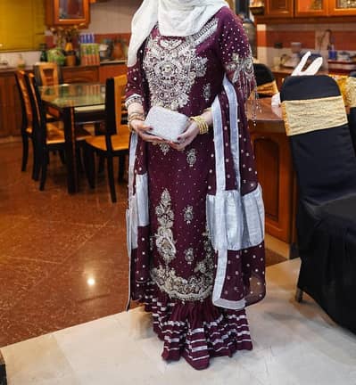 bridal/formal sharara