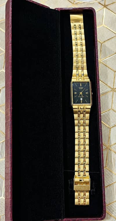 original citizen vintage gold watch urgent sale