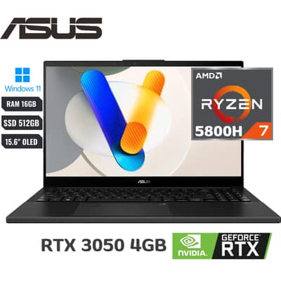 ASUS Vivobook Pro 15 OLED | Ryzen 7 5800H | 16GB RAM | RTX 3050 | 512