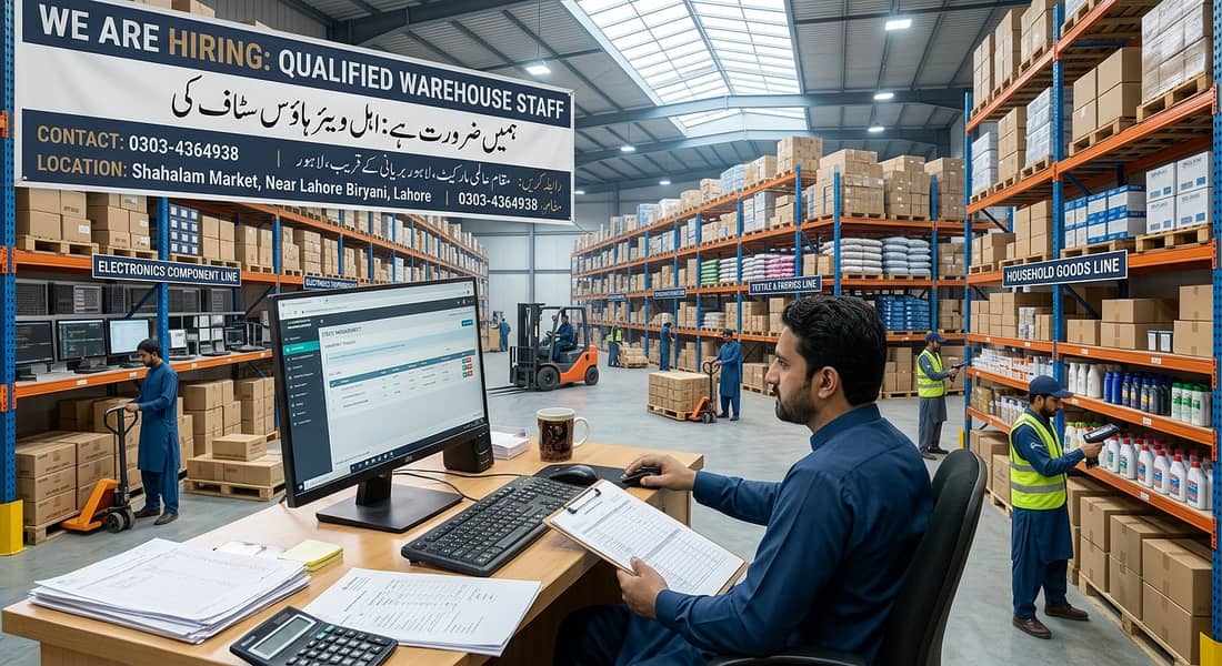 Warehouse Manager / Software & Stock Handler Required 0