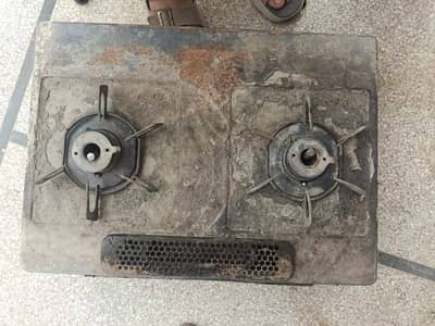 Japanese 2-Burner Gas Stove with Grill (Harman)