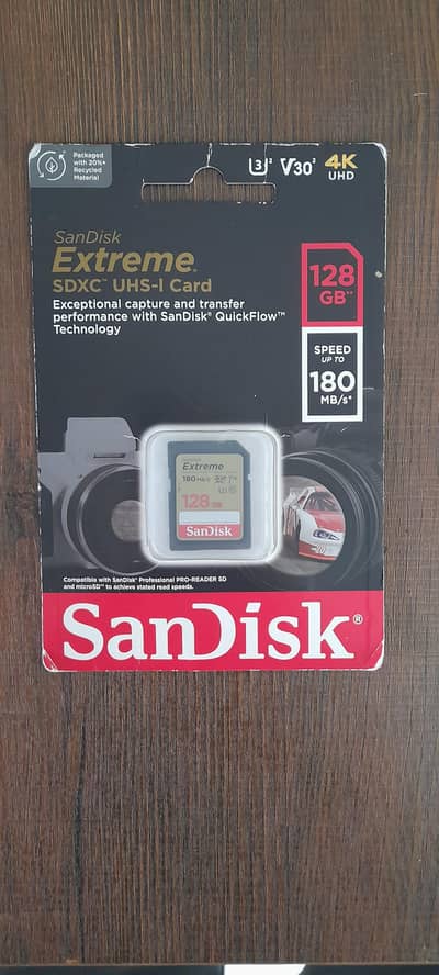 SAN DISK 128GB MEMORY CARD FOR SALE