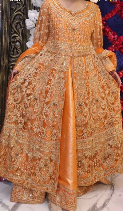 Open Lehenga Frock